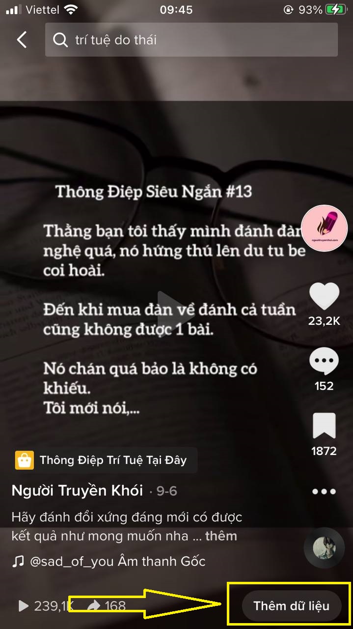 Video lên xu hướng TikTok